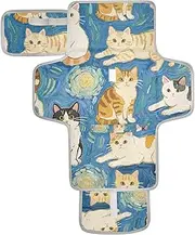 Reusable Changing mat with Tissue Pocket Changing Pads for Changing Table for Girl & Boy