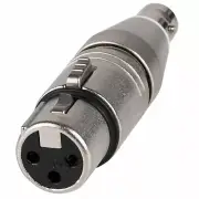 Neutrik - NA2FBNC - 3 Pin XLR Female to BNC Jack Adapter