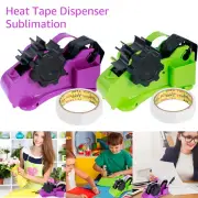 Heat Tape Dispenser Sublimation with 2 Tapes Multi-Roll Cut Heat Tape bvSFc❀♧