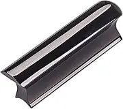 BIUDECO Stainless Steel Hawaii Guitar Slide Bar Stick Black Unique Design with Cutaway Ends for Improved Control Ergonomic Grip for Comfort for Lap Steel Playing