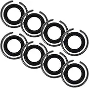 TEHAUX 8 Sets Impact Wrench Socket Retainer Rings Durable Breakage Drive Socket Retainers with Friction Rings for Secure Tool Use