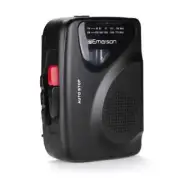 Emerson Portable Cassette Player & Recorder w AMFM Radio and Built-In Microphone