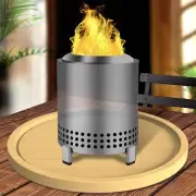 Tabletop Fire Pit Mat for Solo Stove Mesa XL, Heat Resistant Mat for Solo Sto...