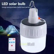 3 Modos Led Bombilla Solar Luz Tienda Luz Jardín Portátil Camping Al Aire Libre