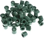 Vsenkes 50x Air Conditioning O Ring Kit Gasket Assortment High Temperature Resistant A/C Plumbing Repair A/C Seal Washer Set, Green