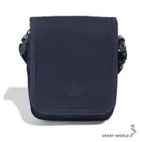 在飛比找ETMall東森購物網優惠-Adidas 側背包 斜背包 深藍【運動世界】IB9180