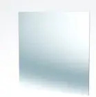 RETANGLE POLISHED FLAT EDGE MIRROR 750X900
