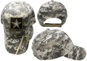 US Army Star Emblem Star On Bill Camouflage Camo Embroidered Cap CAP601LC Hat