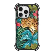 iPhone 16 Pro Bounce Case MagSafe Compatible Wild Leopard