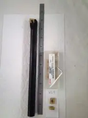 NEW 3/4" BORING BAR S12S-MCLNR-4 W/ 10 RTW CNMG 432 MM1 CARBIDE INSERTS (V69)