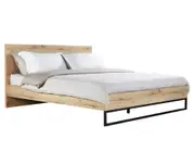 Coogee Timber Bed Frame Natural Oak (Double Queen)