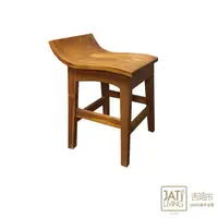 在飛比找momo購物網優惠-【吉迪市柚木家具】柚木造型矮凳 LT-022(椅凳 板凳 洗