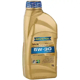 【RAVENOL 漢諾威】MVB SAE 5W-30 1L_四入組_機油保樣套餐加送【18項保養檢查+臭氧殺菌】不含油芯