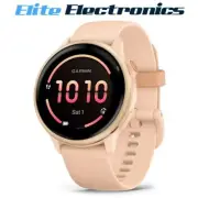 Garmin Vivoactive 6 GPS Fitness Smartwatch - Metallic Pink Dawn