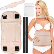 3Pcs Waist Neck Oil Pack Set Oil Packs with Laundry Bag Washable Reusable Essential Oil Wrap Leak-Proof Oil Pack Wrap with Removable Elastic Straps Soft Bamboo Flannel Oil Pack for Waist Neck (Style 2)