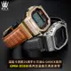 適配卡西歐35週年小銀塊金磚GMW-B5000系列方塊改裝真皮手錶帶男