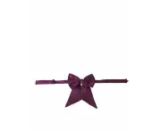 Dolce & Gabbana Purple Ribbon Silk Adjustable Neck Men Bow Tie