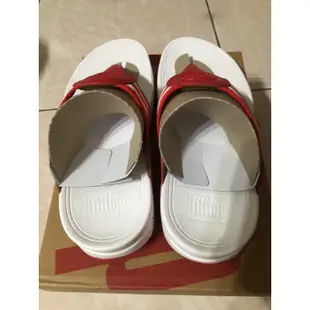 全新品 FitFlop WALKSTAR TOE-POST SANDALS 經典復刻LOGO夾腳涼鞋 女