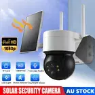 Solar Battery Powered Wifi Outdoor Pan Tilt Home Security Camera System Wireless
