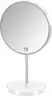 1X/7X Magnifying Makeup Mirror with Stand, Magnified 6" Double Sided Desk Table