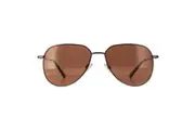 Serengeti Sunglasses Haywood Small SS544001 Brushed Bronze Mineral Drivers Gold Polarized
