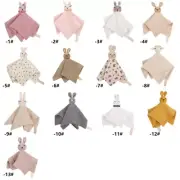 Baby Blanket Lovely Crocheted Appease Towel Comfort Soothes Handkerchief