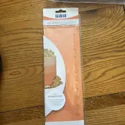 Sugarcraft Patterned Edge Side Scrapers Plastic Cake Decorating Icing By PME