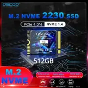 OSCOO 512GB M.2 SSD 2230 NVMe PCIe Gen 4x4 SSD Surface Pro Steam Deck