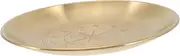 ULTECHNOVO Candle Plate Altar Holder Metal Tray for Tarot Ceremony Elegant Design Safe and Storage for Candles Rituals and Home Decor