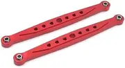 Metal Upgrade Refit Rear Link for WLtoys 1/10 10428 A B C K949 RC Car Parts(Red)