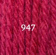 Appleton Tapestry Wool - 11 Yd Skein - Bright Rose Pink Color 947