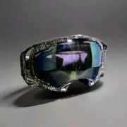 NEW 2012 Oakley Goggles Splice Snow Silver Factory Text Emerald Lens O Frame M/L