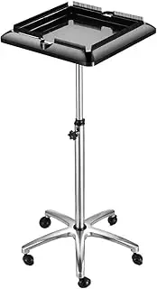 Hair Salon Trolley Hairdressing Storage Cart Beauty Tool Extension Colouring Tattoo Stand on Wheels Rolling Spa Organiser Adjustable