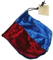 Jester Velvet Dice Bag Gallant Hand's Gamers Gear GAMING SUPPLY BRAND NEW