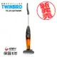 【日本TWINBIRD】手持直立兩用吸塵器(橘)TC-5124TWOR