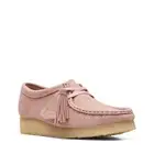 Clarks Originals Women's Blush Pink Leather Wallabee 26165558
