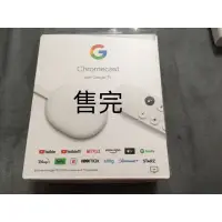 在飛比找蝦皮購物優惠-已拆封福利品Chromecast with Google T