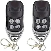 Garage Door Remote Compatible with ATA PTX 5V2 Garage Remote 433.92 MHz Compatible with DCB-05 GDO-6v3 GDO-6v4 GDO-7v2 GDO-7v3 GDO-8v3 GDO-9v2 Garage Door Remote Control（2 Pack