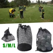 Mesh Net Nylon Golf Storege Bag Golf Mesh Bag Drawstring Pouch Golf Ball Bags