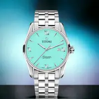 在飛比找PChome24h購物優惠-TITONI 梅花錶 空中霸王系列 機械錶 手錶 男錶 女錶