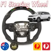 LED Shift Lights Carbon Fiber Steering Wheel For Land Rover Sport