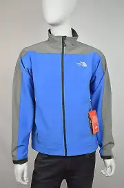 7077 THE NORTH FACE NWT MENS JAKE BLUE ZIPPER FRONT DRAKEN JACKET SIZE S $155