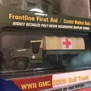 Johnny Lightning Greatest Generation Military First Aid WWII GMC TRUCK