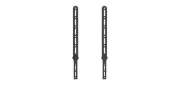 Durable Universal Sound Bar Bracket for Sound Bars Upto 15Kg/33lbs, Black (Qg...