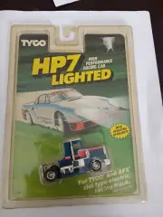 1990 Tyco HP7 LIGHTED BLUE PETERBILT TRACTOR 6944 HO free ship AFX Slot Track