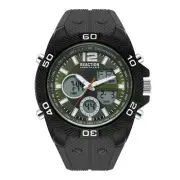 Kenneth Cole Reaction Men's Analog Digital Watch Silicone Strap KRWGP2188704