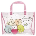 【震撼精品百貨】角落生物 SUMIKKO GURASHI~SAN-X~透明大提袋-粉*80290