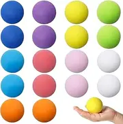 Neikafan Pack of 18 Foam Balls Soft Ball 6 cm EVA Soft Balls Foam Ball Colourful for Indoor Small Sponge Balls for Linen Children Boys and Girls
