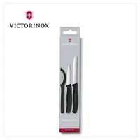 在飛比找樂天市場購物網優惠-VICTORINOX 瑞士維氏 餐刀組(直立式刨刀+蕃茄刀+