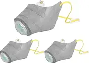 Dog Face Mask, 3X Adjustable Puppy Respirator Cover, Reusable Outdoor Dust Protection for Small/Medium/Large Dogs for Running, Walking and Camping